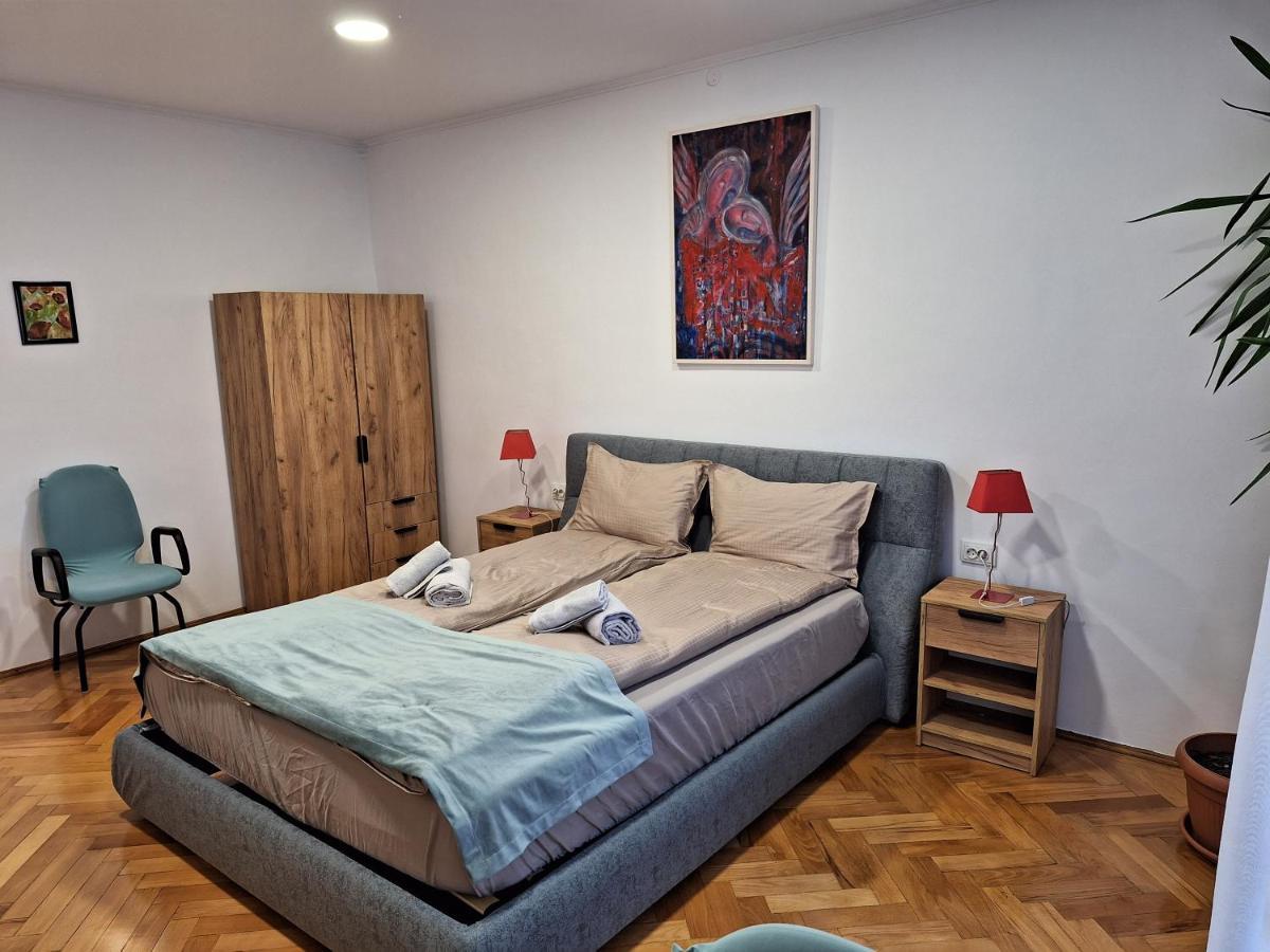 Black Eagle Central Unirii Square, 2 King Size Bedrooms, Free Private Parking Oradea Dış mekan fotoğraf